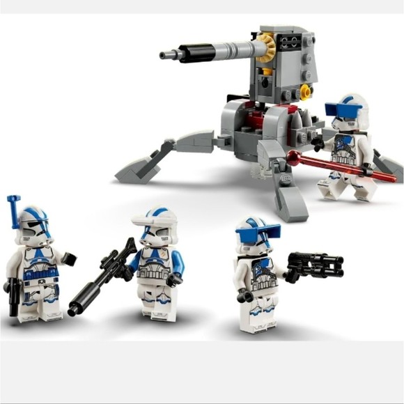 Lego 75345 Star Wars 501st Clone Troopers Battle Pack Building Toy Set 119 pcs - Picture 7 of 14